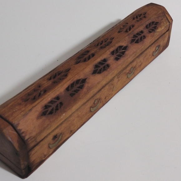 Wood Incense Box - Picture 3 of 7